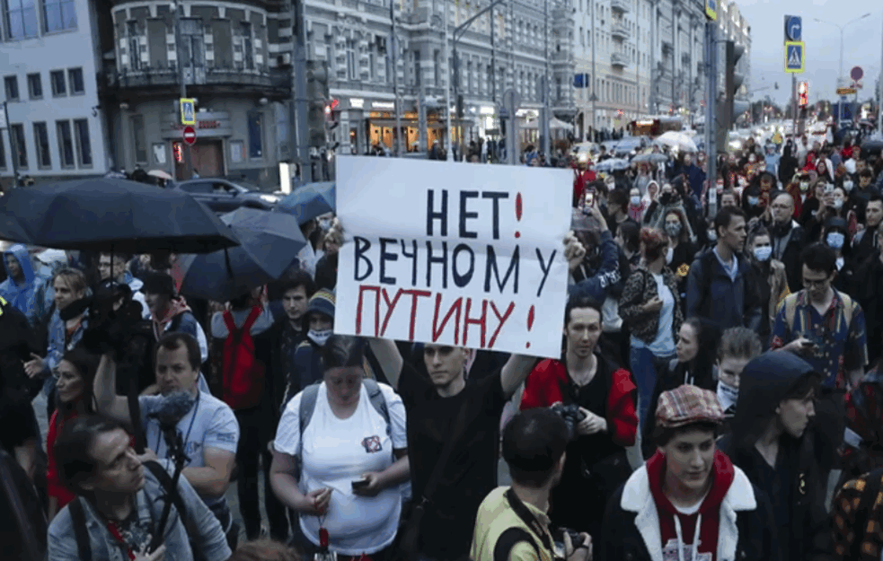 Protesti u Rusiji zbog ustavnih reformi: Nisu svi za 